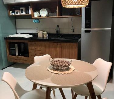 Ilheus Apartamento | Praia dos Milionários - Ilhéus - Apartamento Duna 403 com 2 quartos - Completo - Vista mar - Conforto