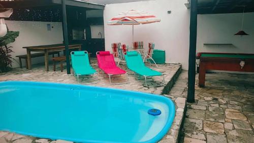 Praia da Enseada Casa | Praia Piscina Bilhar Churrasqueira