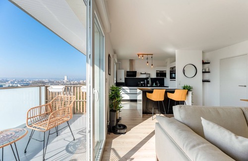 Quartier du Mont Gargan Apartamento | Premium Apartment “Tokyo” with Stunning View of the Seine & Private Parking