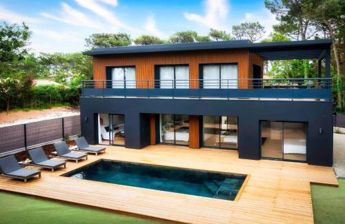 Lacanau-Ocean Villa | Prestigious Sunset 1&2 Villas 2 heated swimming pools sea view16 pers