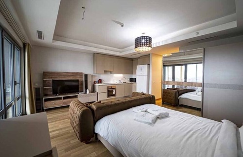 Maslak Apartamento | Pretty studio in Maslak 1453, 24/7 security