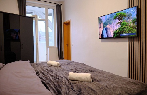 Holsterhausen Apartamento | Primetime Suite für 8+küche/wifi