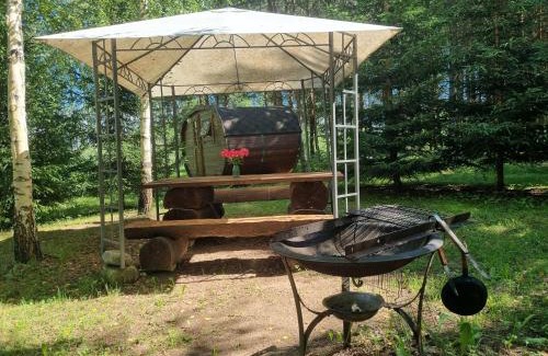 Peipsiaare Parish Otro | Privaatne puhkemajake koos saunamajaga