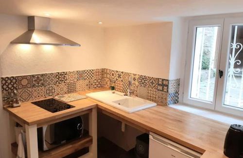 Arles-sur-Tech Apartamento | Private apartment within 15th century farmhouse