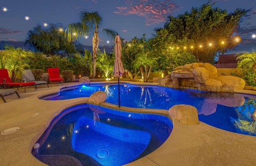 Paradise Valley Village Casa | Private backyard w/heated pool/spa. 20 mins from TPC and Super Bowl