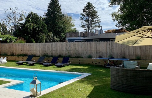 Culloden Shores Casa | Playa privada, piscina privada, casa de playa de verano limpia