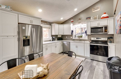 McColley Casa | Private Boat Dock: Sunrise Beach Home w/ Fire Pit