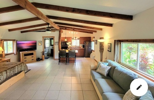 Pahoa Apartamento | COMPRUEBE GETAWAY CON UNA TINA CALIENTE CERCA DE LAS ATRACCIONES DEL ÁREA Y EL ACCESO AL MAR