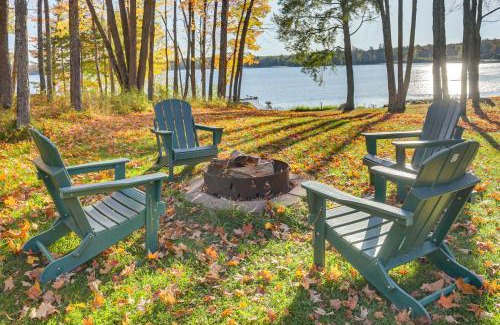 Park Falls Casa | Private Dock, BBQ Ready Lakefront Fifield Home!