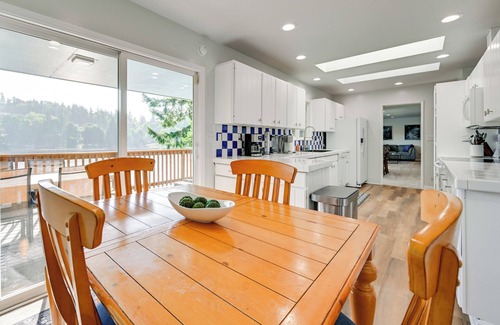 East Olympia Casa | Private Dock & Fire Pit: Lakefront Gem in Olympia