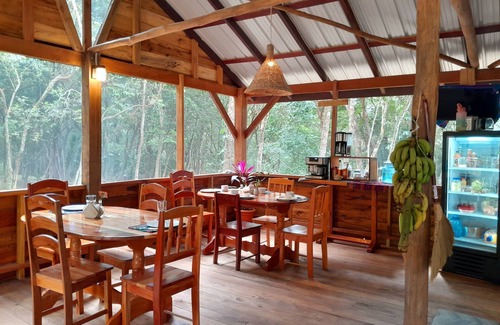 San Ignacio Cabina | Private forest view cabin w/AC, 2 beds-restaurant and car rental on site.