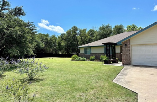 Buchanan Dam Casa | Private Gated Waterfront Lake Buchanan Home! Hot tub, Dog Friendly, Fully Fenced