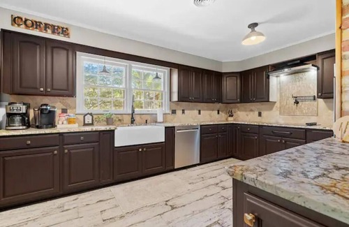 Piney Casa | Private Heated Indoor Salt Water Pool House on 4 Acres! 2 Game Rooms & Fire Pit