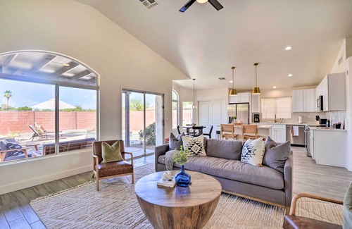 Paradise Valley Village Casa | Private Heated Pool: Phoenix Sanctuary w/ Foosball