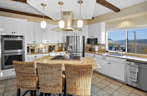 Lakeside Casa | Private Hilltop Estate: Pool, Spa, Bar, Arcade