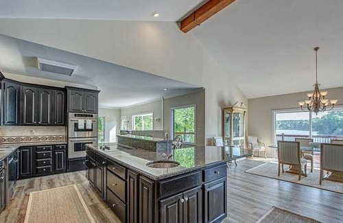 Steele Creek Casa | Private Lakeside Oasis - Newly Renovated - Spacious Interior - Movie Theater