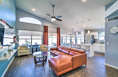 Paradise Valley Village Casa | Private Patio, Gas Grill: Stylish Phoenix Home!