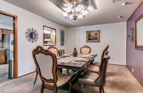 South Oklahoma City Casa | Private Pool! Family-sized home with game room