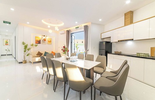 Tho Quang Beach Villa | Private Pool Villa in Nature with Sunlight / Large Pool / Free Pickup / BBQ