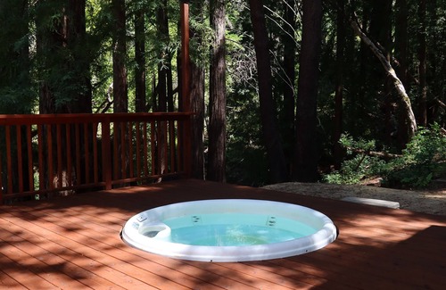 Felton Casa | Private Retreat in Santa Cruz Mountains w Hot Tub