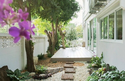 Ayutthaya Casa | Casa privada con vista al jardín cerca del famoso templo