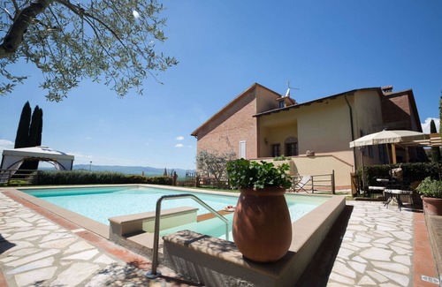 Montaione Villa | Casa de vacaciones privada con A/C, WIFI, piscina privada, TV, patio, cerca de San Gimignano