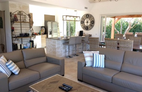 Mouans-Sartoux Casa | Mas Plascassier, magnífica vista, piscina climatizada, aire acondicionado, cerca de Valbonn