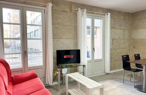 Casco Vello Apartamento | Puerto Cíes - Calle de las Ostras con Terraza 3PAX