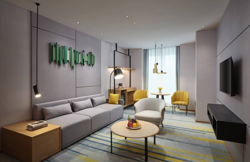 Suiyang District Hotel | Q-Box Hotel Shangqiu Expo Center