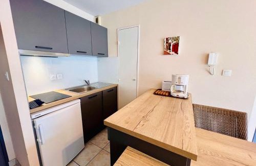 Quiberon Apartamento | Quiberon: 2 pièces, balcon sud, animaux admis, parking étroit - FR-1-478-112
