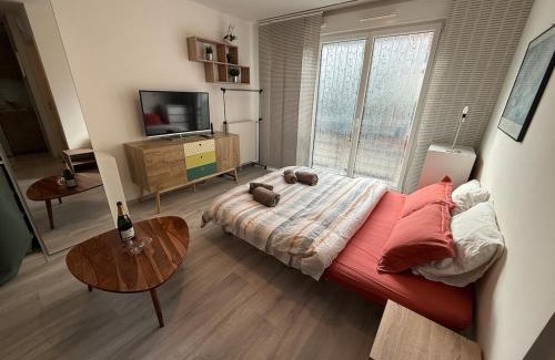 Saint-Ouen Apartamento | Quiet and bright Studio in Paris