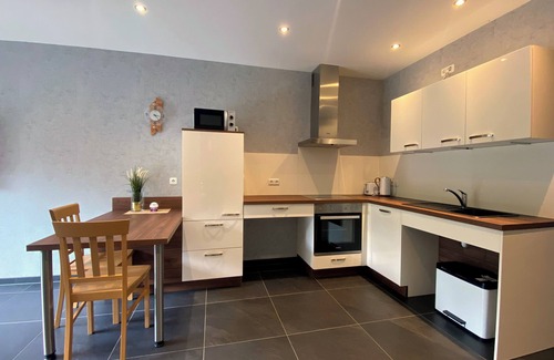 Schmidt Apartamento | Quiet barrier-free vacation apartment by the pond in Schmidt Pet-friendly
