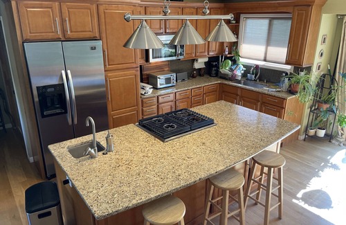 Parker Casa | Quiet Bedroom, private detached bathroom