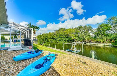 Fort Myers Casa | Quiet Canal Retreat with Boat Lift in Cape Coral!