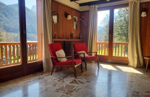 Abondance Chalet De Esquí | Chalet tranquilo con chimenea, 4 habitaciones, ideal para familias