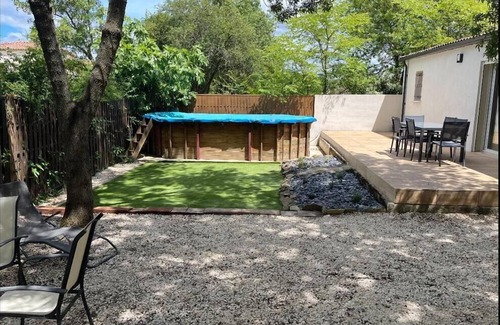 Deaux Villa | Quiet house, swimming pool, pétanque court between the Cévennes and the sea