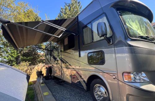 Rainier Valley Casa | Quiet Peaceful Backyard Class-A RV Near Airport