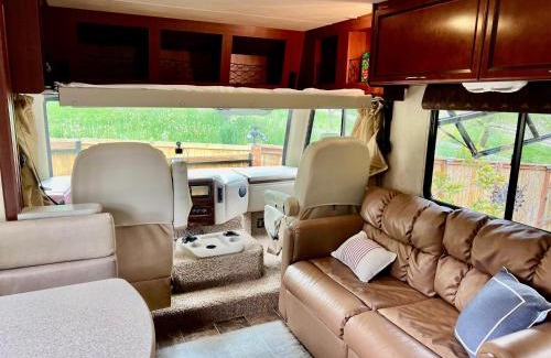 Rainier Valley Casa | Quiet Peaceful Backyard Class-A RV Near Airport