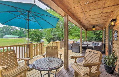 Tignall Casa | Quiet Tignall Getaway Near Lake with Boat Dock