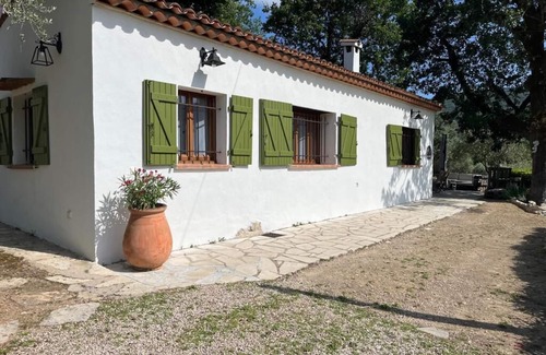 Tourrettes-sur-Loup Villa | Villa tranquila 2 casas, vista panorámica, piscina