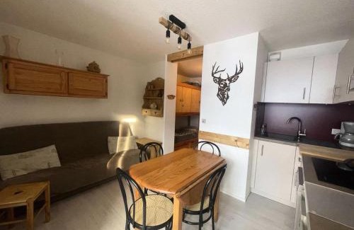 Mont-de-Lans Apartamento | Résidence Arc En Ciel C - Coquet T2 face à la montagne et avec vue dégagée sur la "Vallée Blanche" MAE-5451