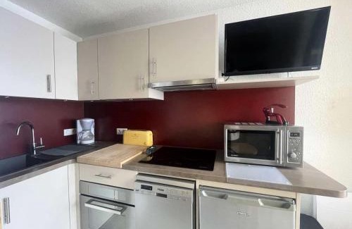 Mont-de-Lans Apartamento | Résidence Arc En Ciel C - Coquet T2 face à la montagne et avec vue dégagée sur la "Vallée Blanche" MAE-5451