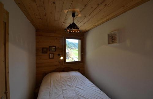 Notre-Dame-de-Bellecombe Apartamento | Résidence Cheloup - Appartement de charme avec une superbe vue sur le Mont Charvin MAE-2174