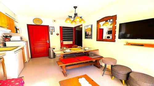 Vallouise-Pelvoux Apartamento | Résidence Le Palatin - Agréable T2 avec grand balcon 4/6 personnes MAE-9031