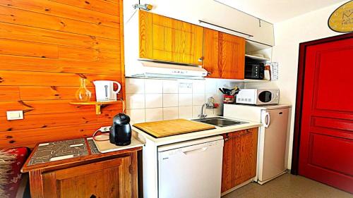 Vallouise-Pelvoux Apartamento | Résidence Le Palatin - Agréable T2 avec grand balcon 4/6 personnes MAE-9031