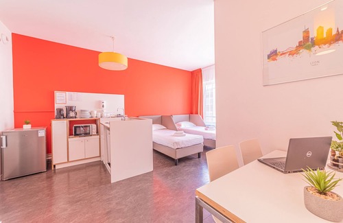 6th Arrondissement Apartamento | Résidence Montempo Lyon Cité Internationale