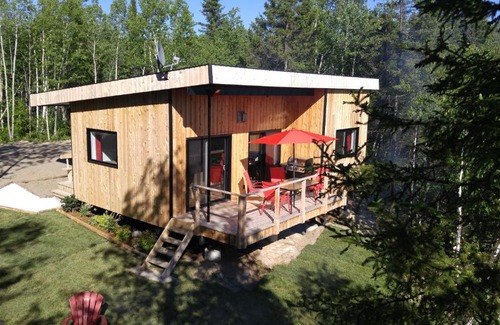 Saint-Felix-d'Otis Cabina | Résidence touristique Lodge des Bois