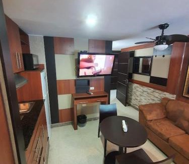 El Cangrejo Apartamento | R.1103 Lindo estudio ejecutivo en área turística.