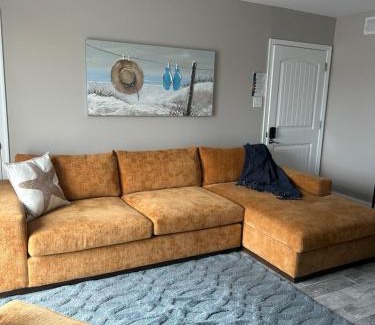 Brigantine Casa | Radiant Beach Block Condo Parking Patio
