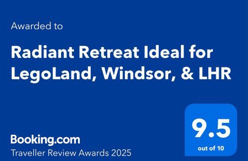 Slough Casa | Radiant Retreat Ideal for LegoLand, Windsor, & LHR